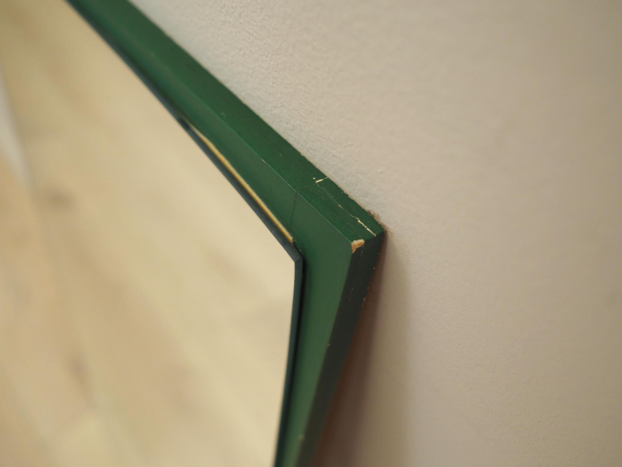 Mirror Pine wood 1970s 4