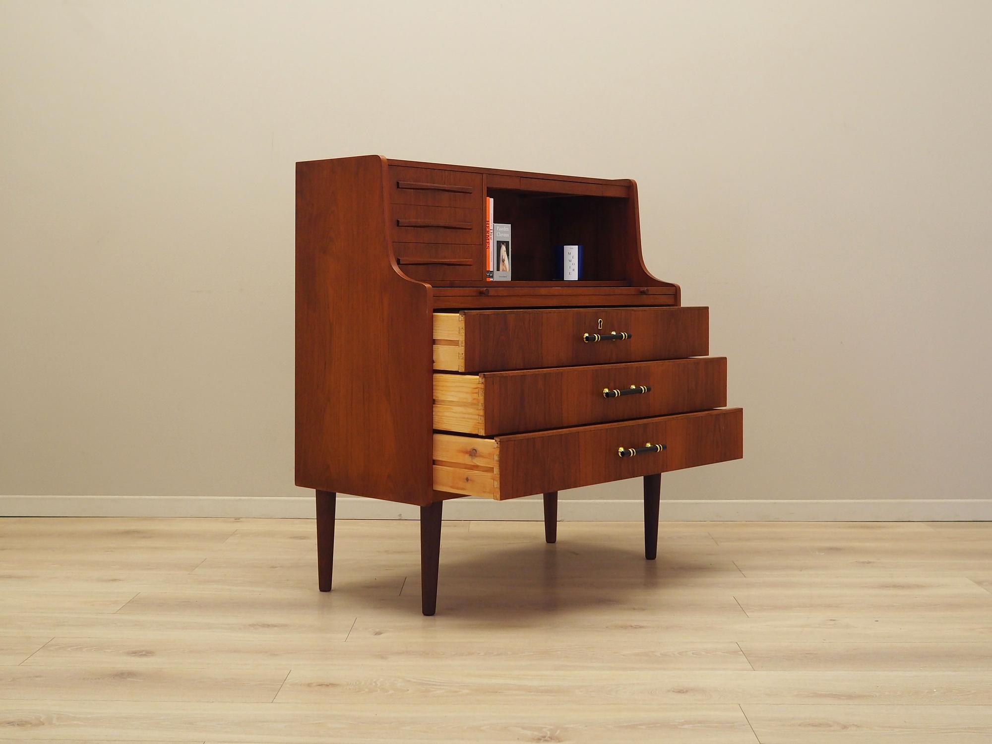 Secretary Teak Wood 1970s 6