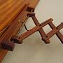 Scissor Wall Lamp Teak Wood 1970s 7