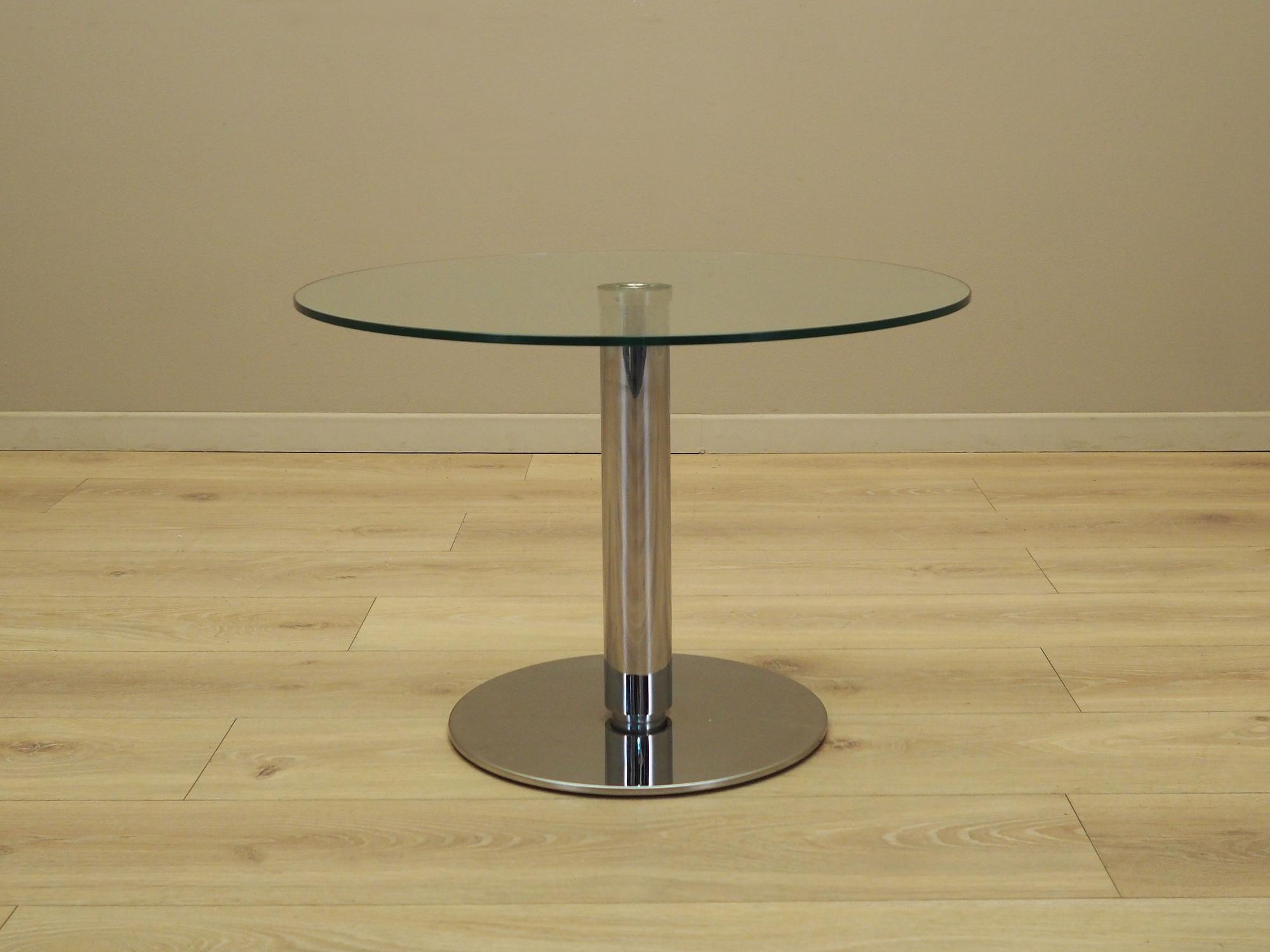 Glass coffee table 1970s 4
