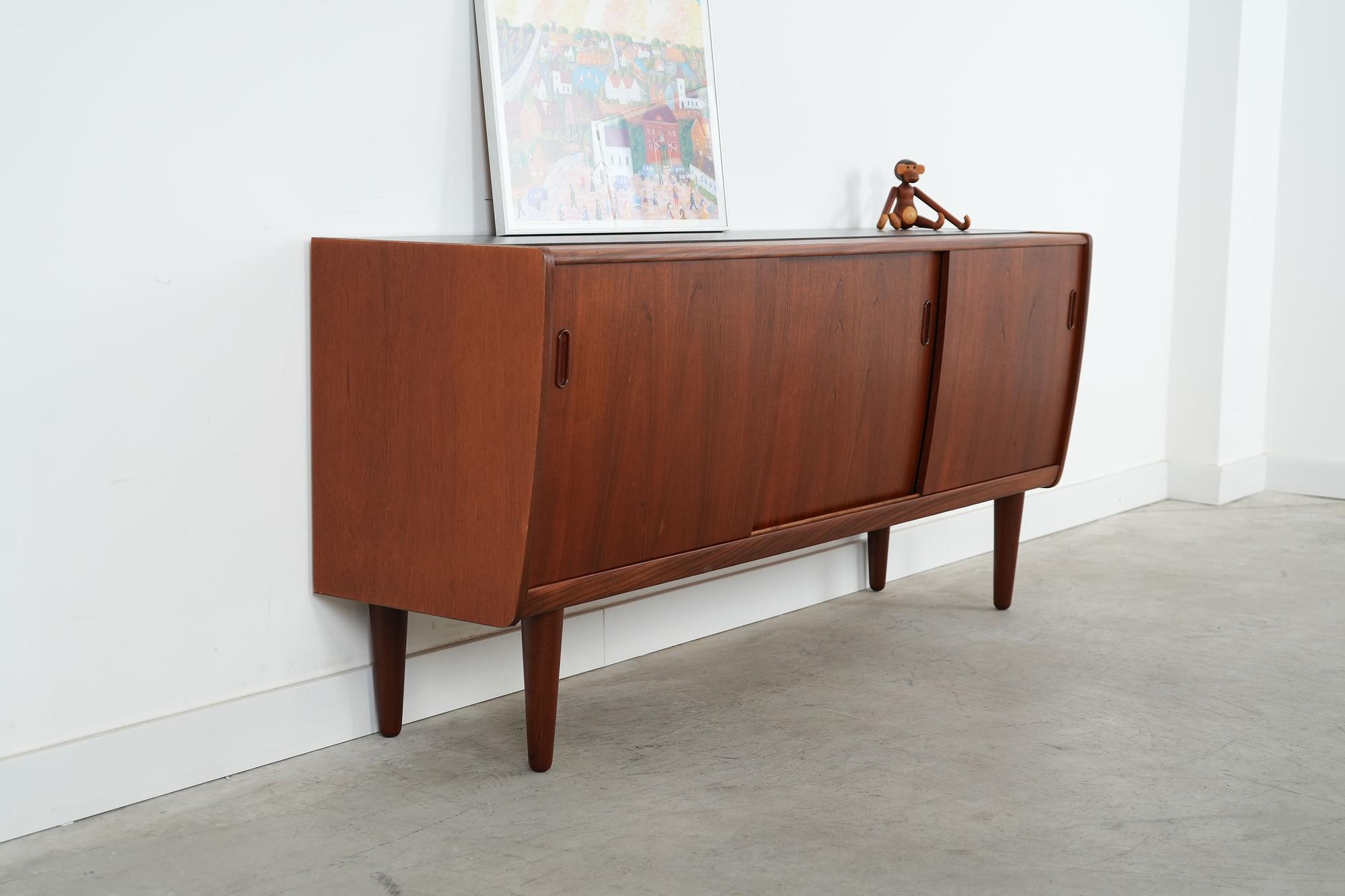 Sideboard Teak wood 1970s 6
