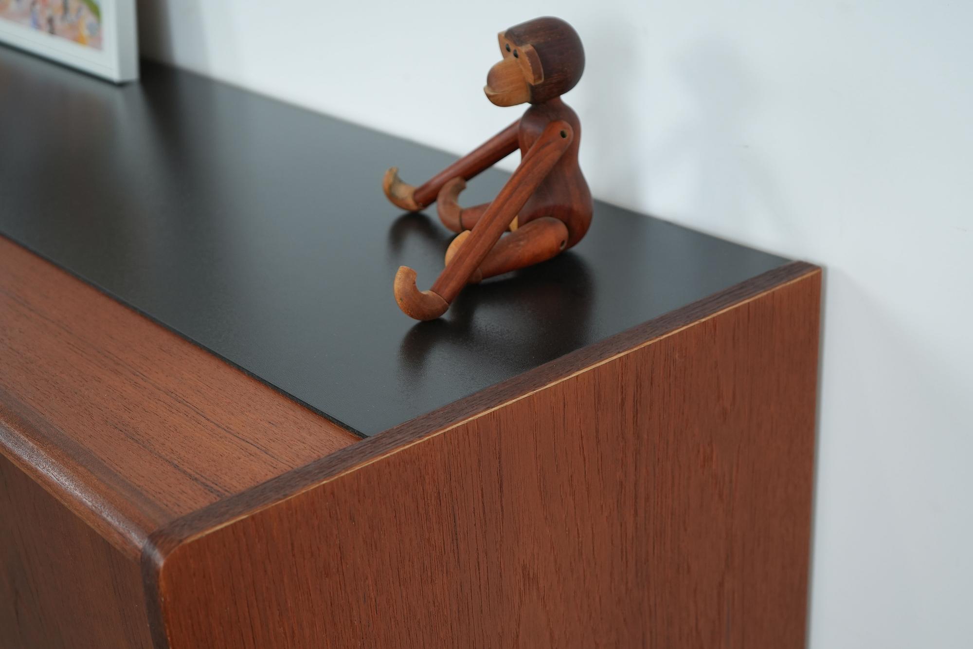 Sideboard Teak wood 1970s 9