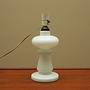 Table lamp glass 1970s 1