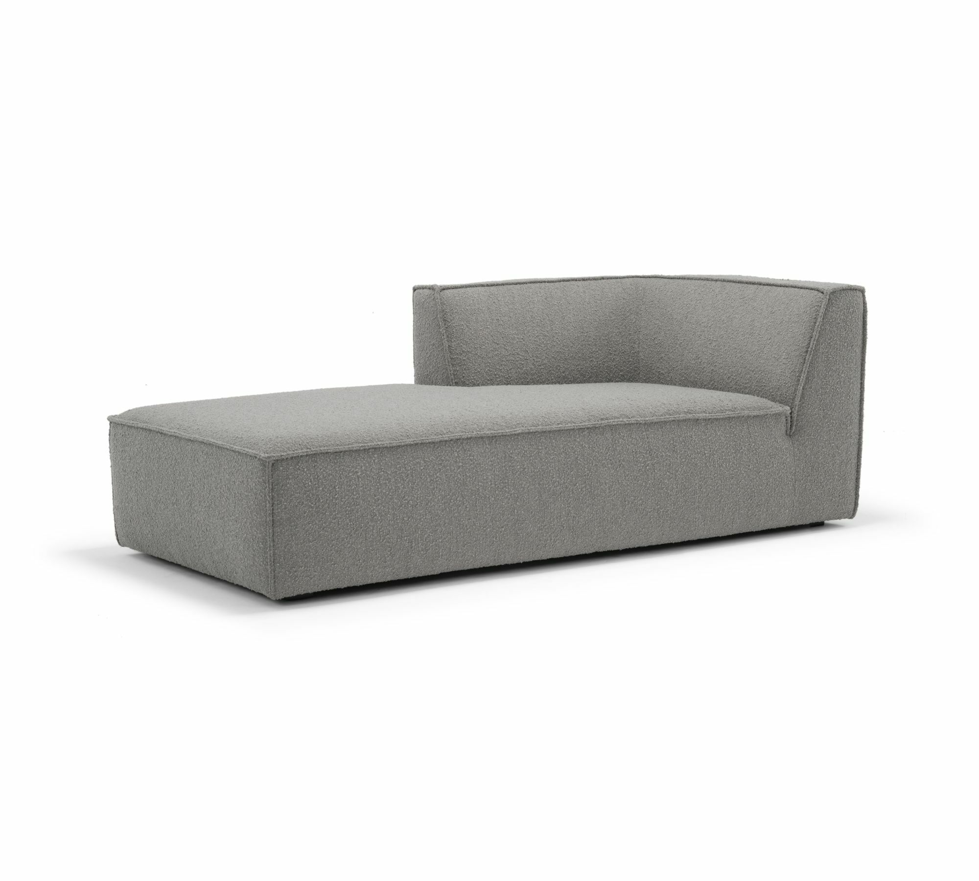 Dane 1-Seater Recamier Left Maya Warm Grey 0