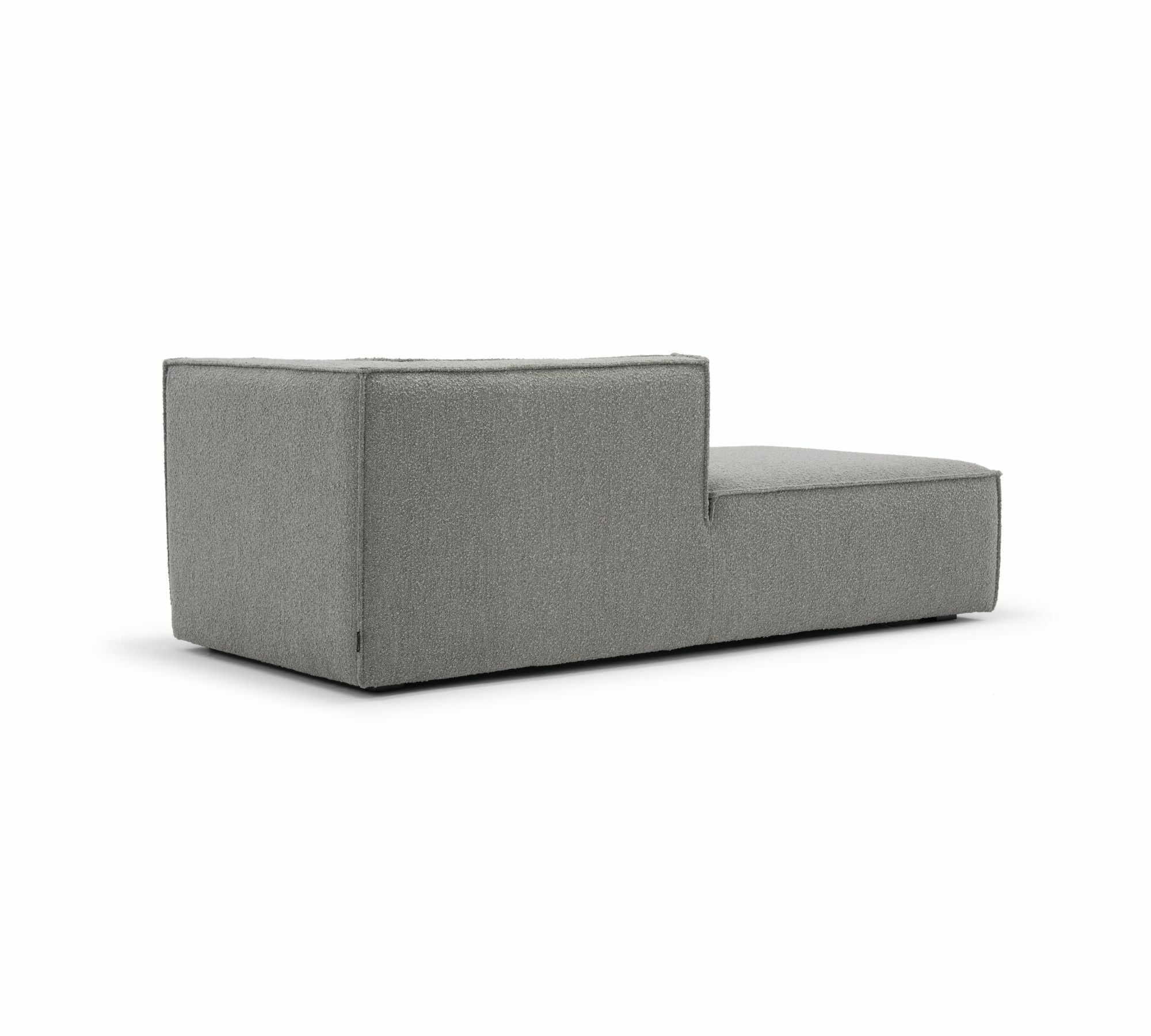 Dane 1-Seater Recamier Left Maya Warm Grey 3