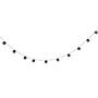 Solar string lights Fogo 10-bulb Black 0