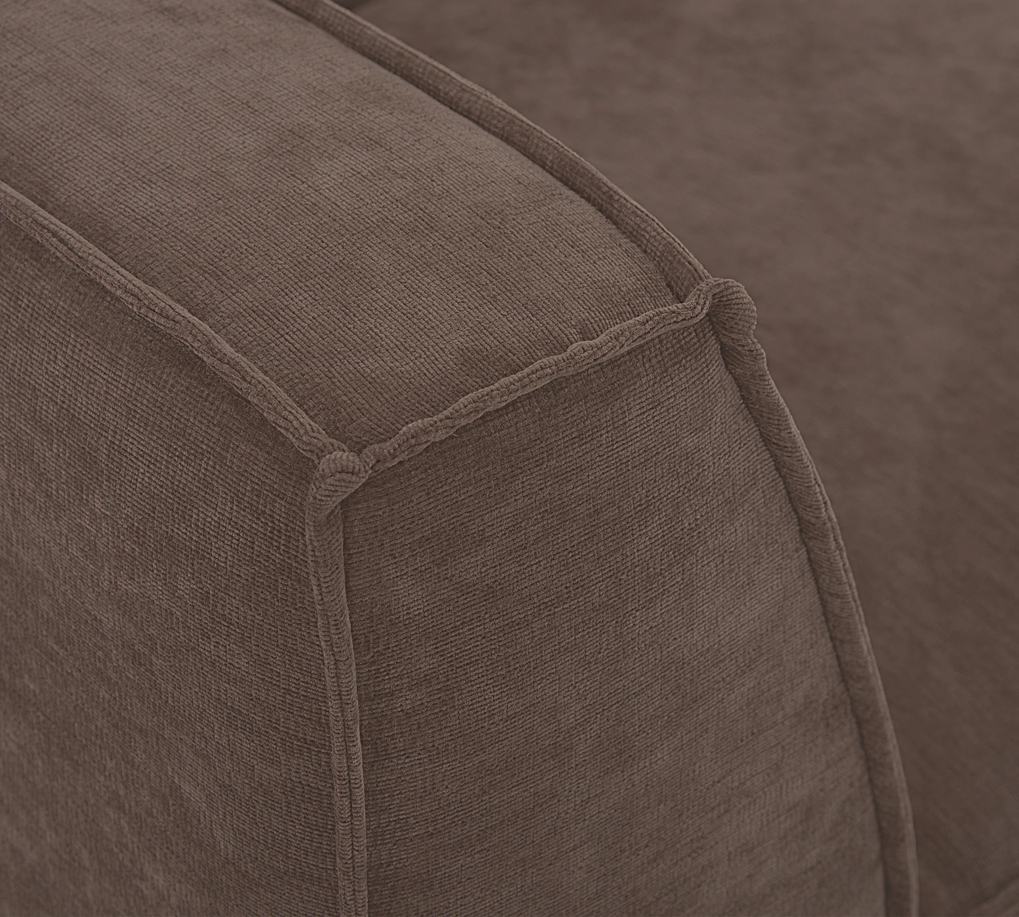 Dane 1-Seater Corner Module Right Aulla Cacao 5