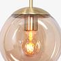Pendant lamp Bollique Brass 4