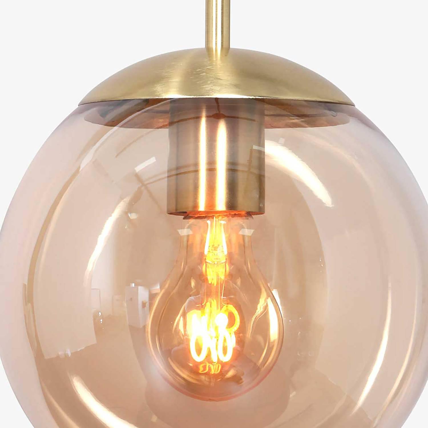 Pendant lamp Bollique Brass 4