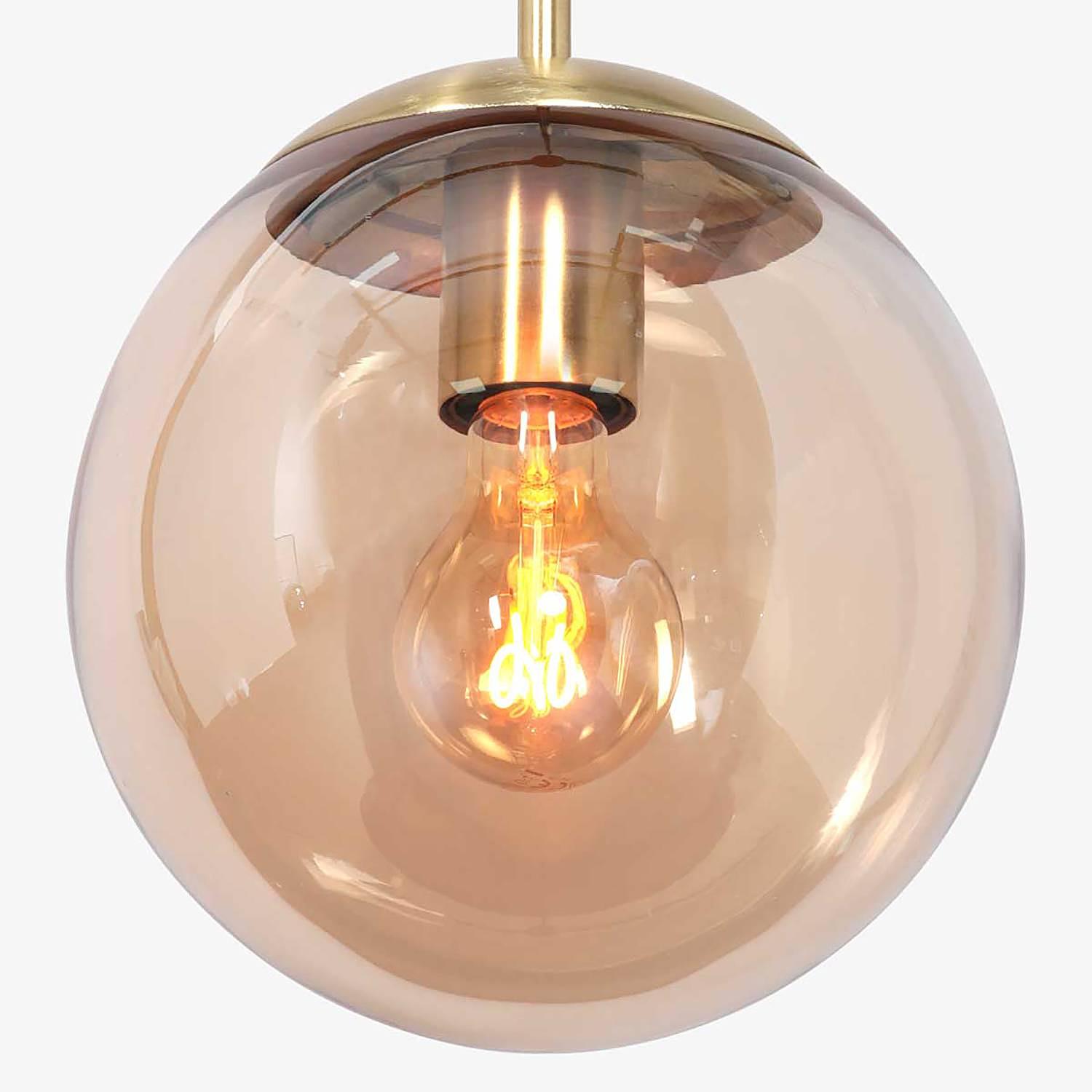 Pendant lamp Bollique Brass 3