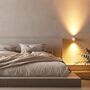 Pontos Wall Lamp Dimmable Glass Aluminum White 0