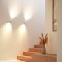 Pontos Wall Lamp Dimmable Glass Aluminum White 3