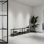Bookshelf Wood veneer Metal Black Small 0