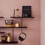 Shrink Wall shelf Beech wood Steel Black 2