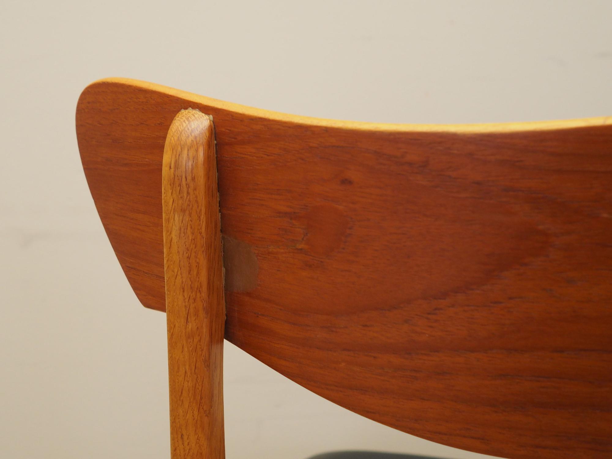 4x Dining chair 1970s 8