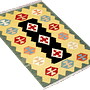 Kilim Gashgai 153x81cm Giallo 2