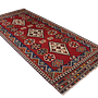 Gashgai Kilim Teppich Rot 322x137cm Wolle Traditionell 4