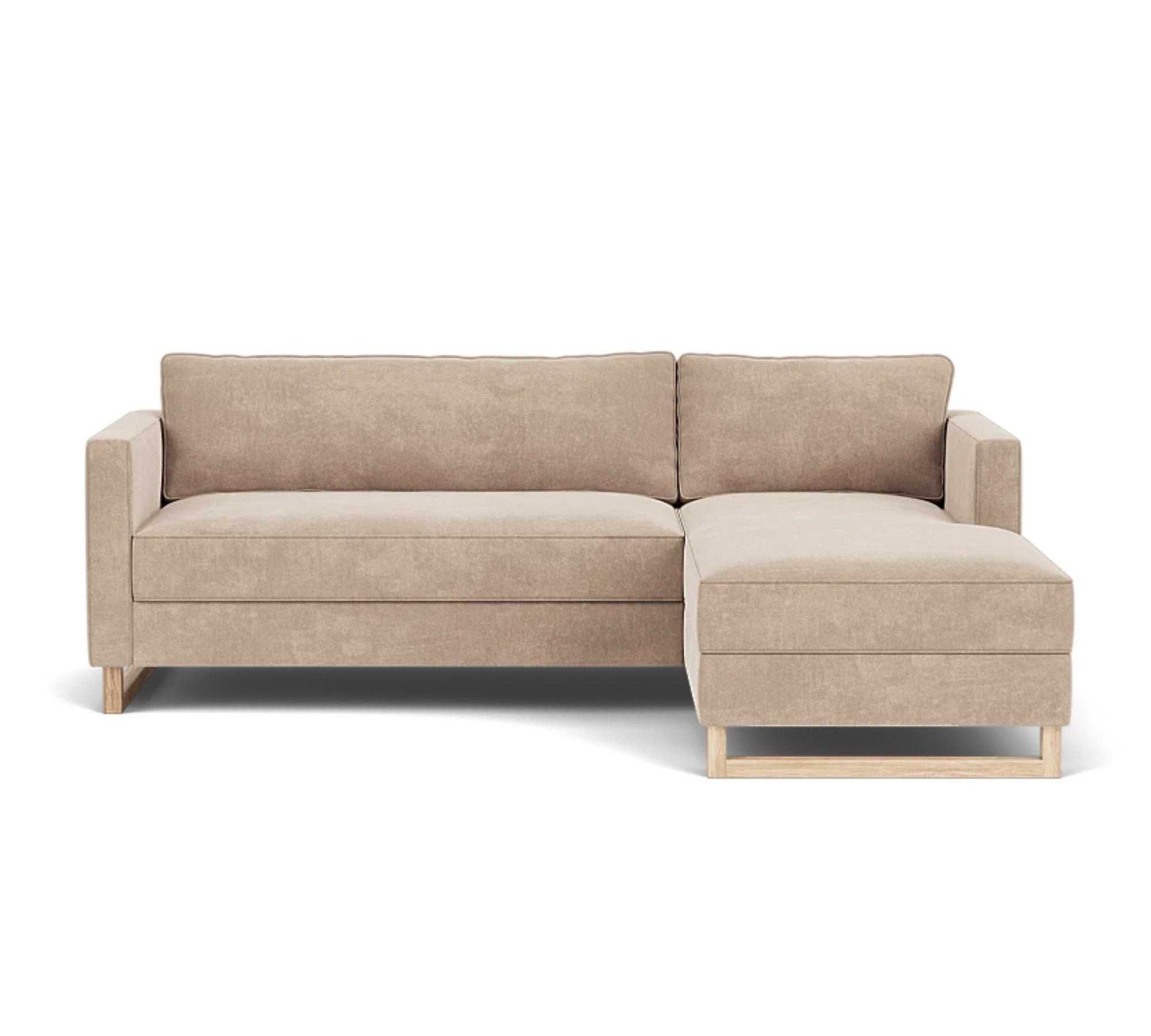 Madison sofa bed chaise lounge right Danny Cream 0