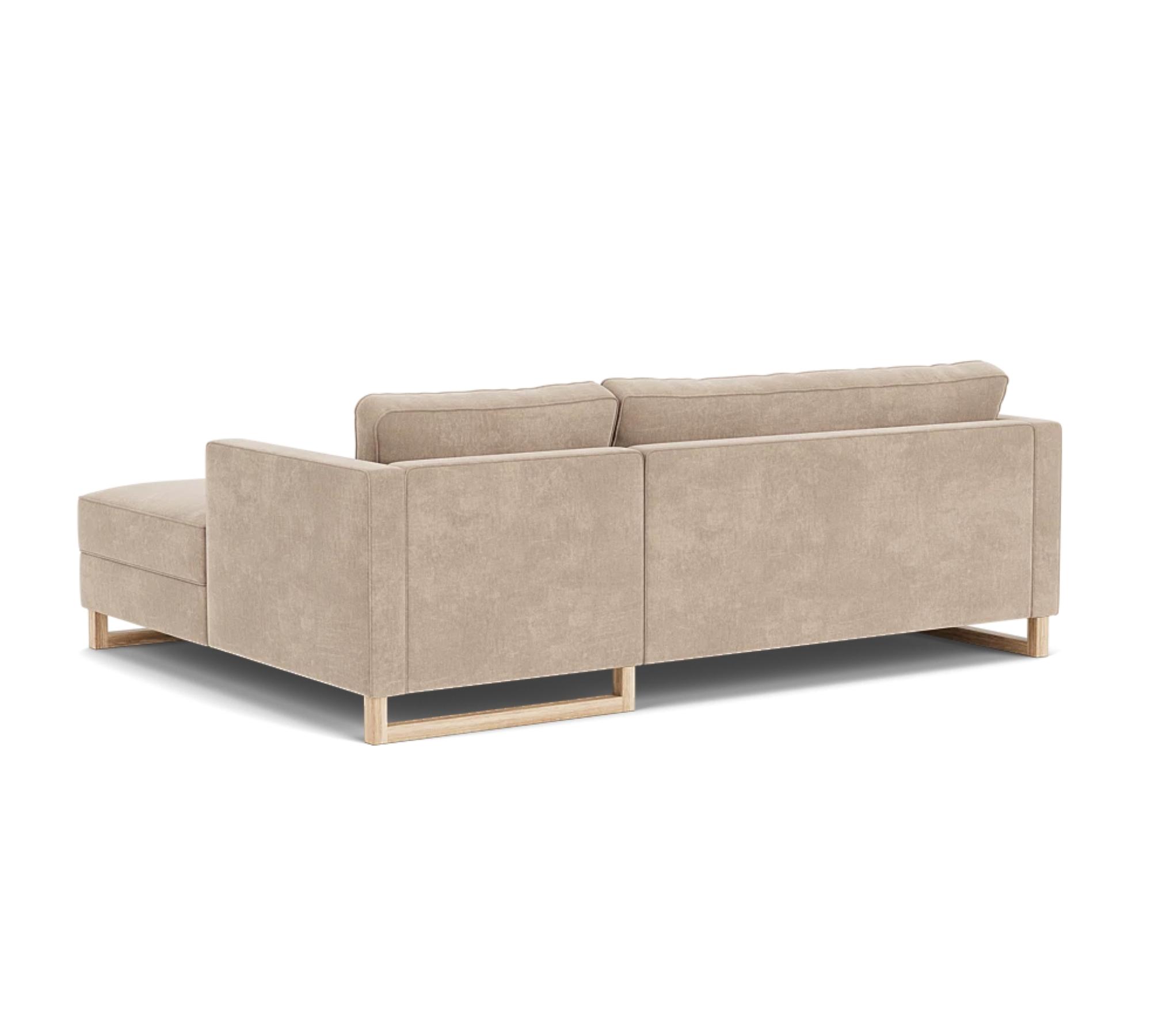 Madison sofa bed chaise lounge right Danny Cream 2