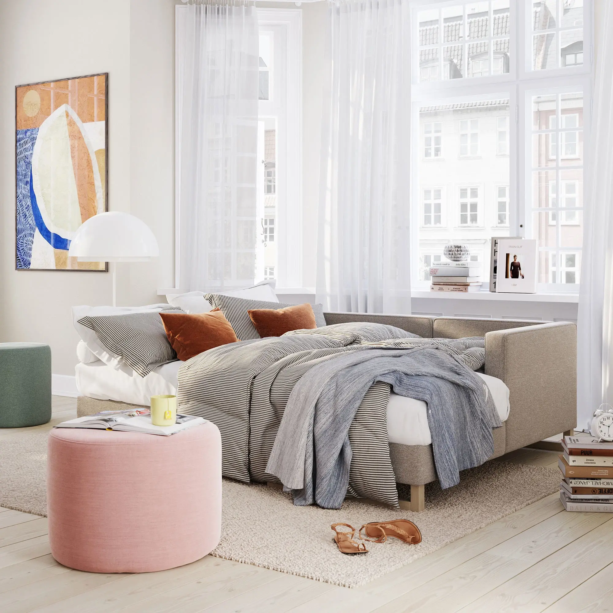Madison Schlafsofa Récamiere Rechts Danny Cream 5
