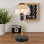 Table lamp Kokkini Colored glass Beige 1