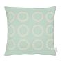 Capela Decorative Cushion Blend Fabric Mint Grey 45 x 45 cm 1