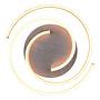 LED ceiling light Caya Silver 4