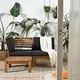 Lounge Chair Lexi Solid Acacia Anthracite 2