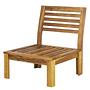 Lounge Chair Lexi Solid Acacia Anthracite 4