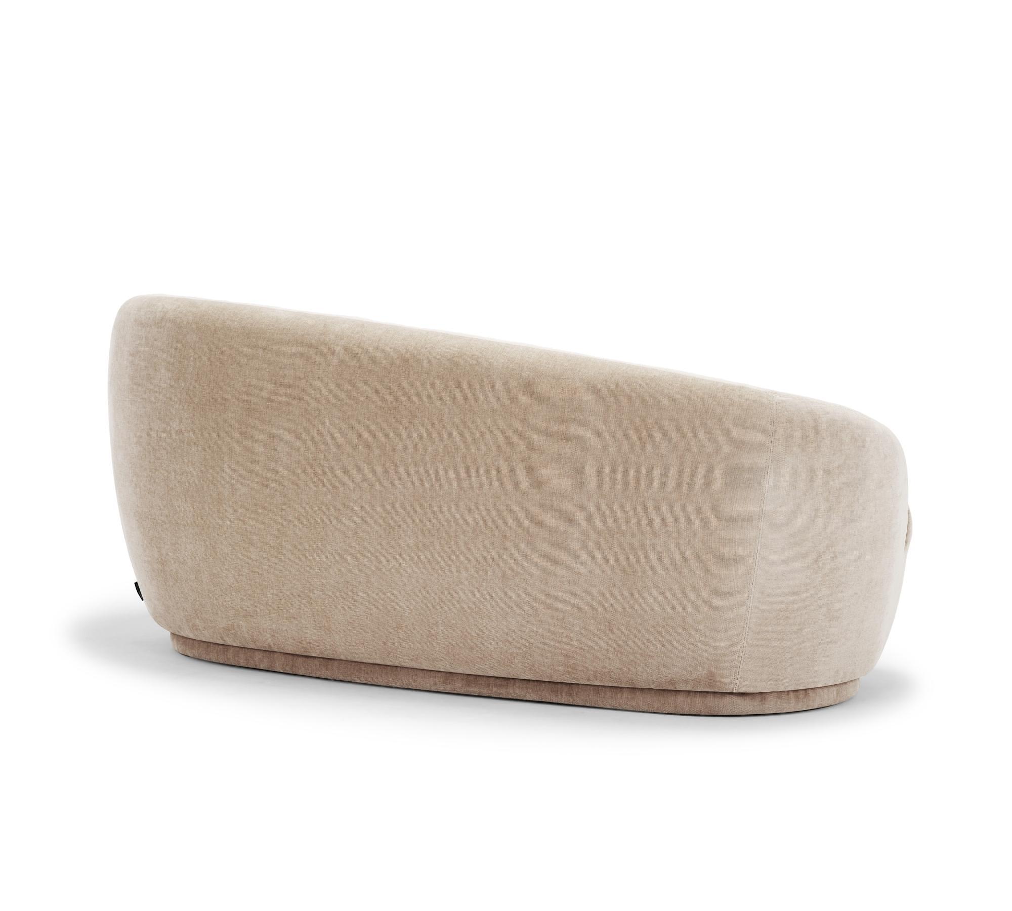 Rose Sofa 2,5-Sitzer Danny Cream 2