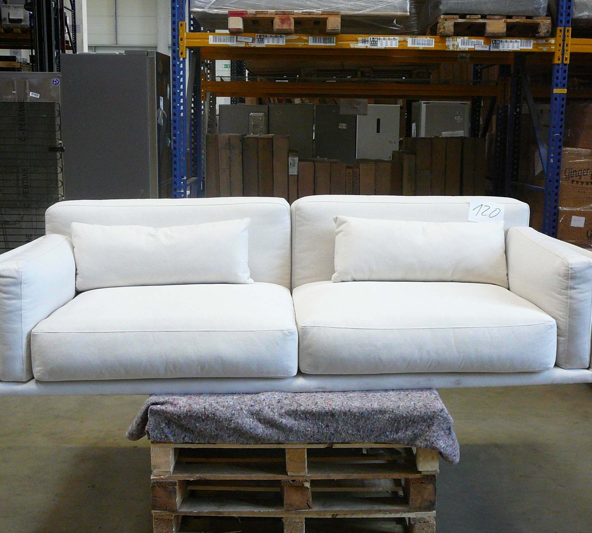 Harvey 3-Sitzer Sofa Beige 4
