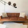 Florence 3-Sitzer Leder Venezia Cognac 0