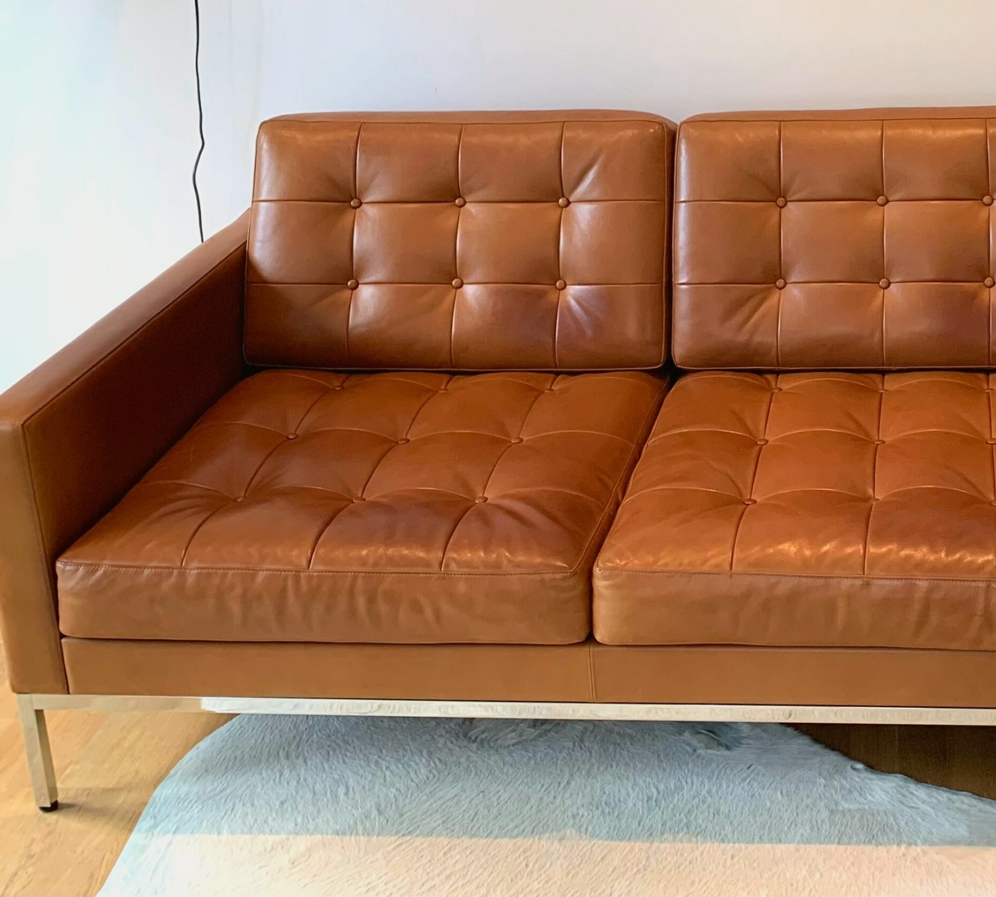Florence 3-Sitzer Leder Venezia Cognac 3