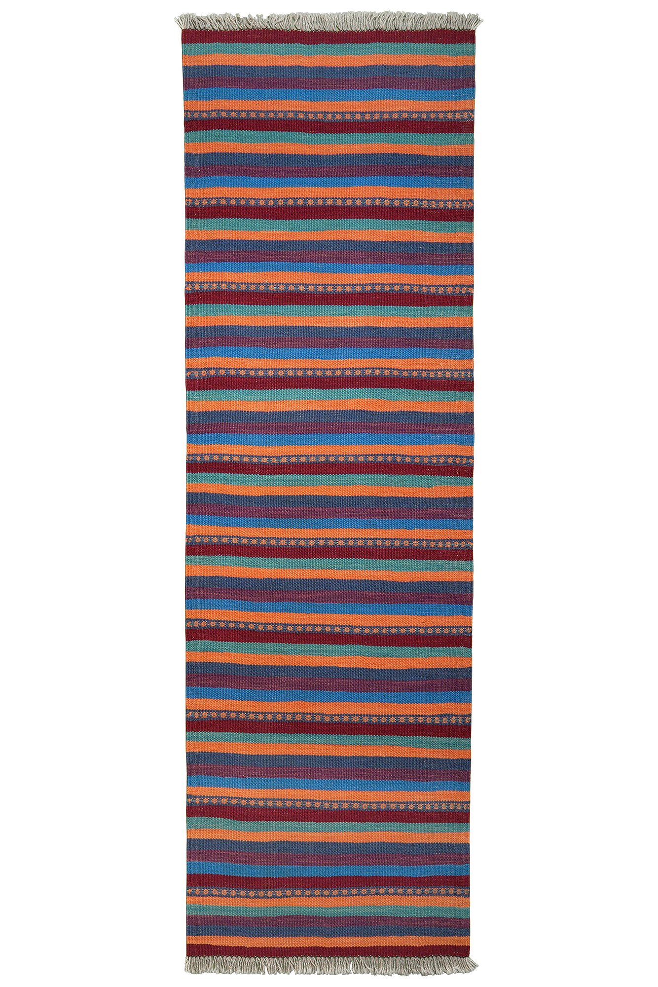 Kilim Gashgai Teppich Mehrfarbig 0