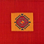 Kilim Gashgai 125x326cm Blau 2