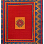 Kilim Gashgai 125x326cm Blau 0