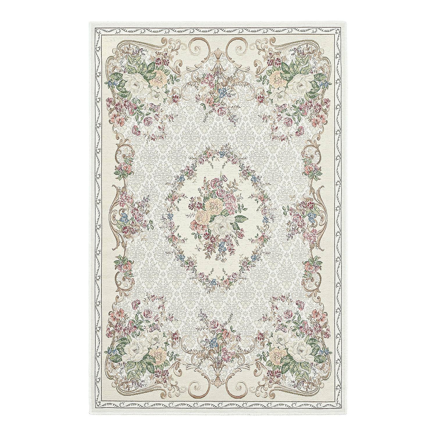 Flomi Florence Kurzflorteppich Beige 80 x 150 cm 1