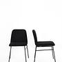 6x Bardot Dining Chair Black 0