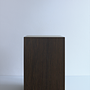Side table Wengé wood Brown 5