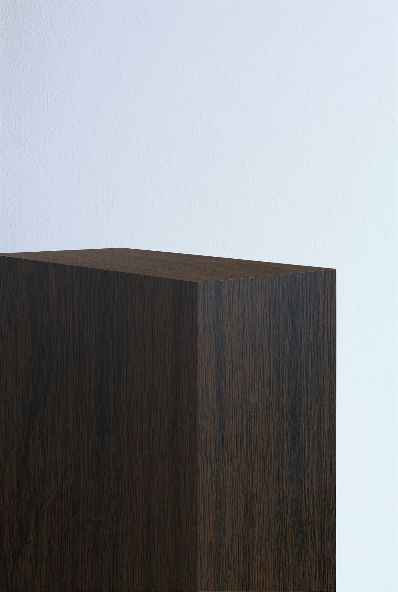 Side table Wengé wood Brown 6