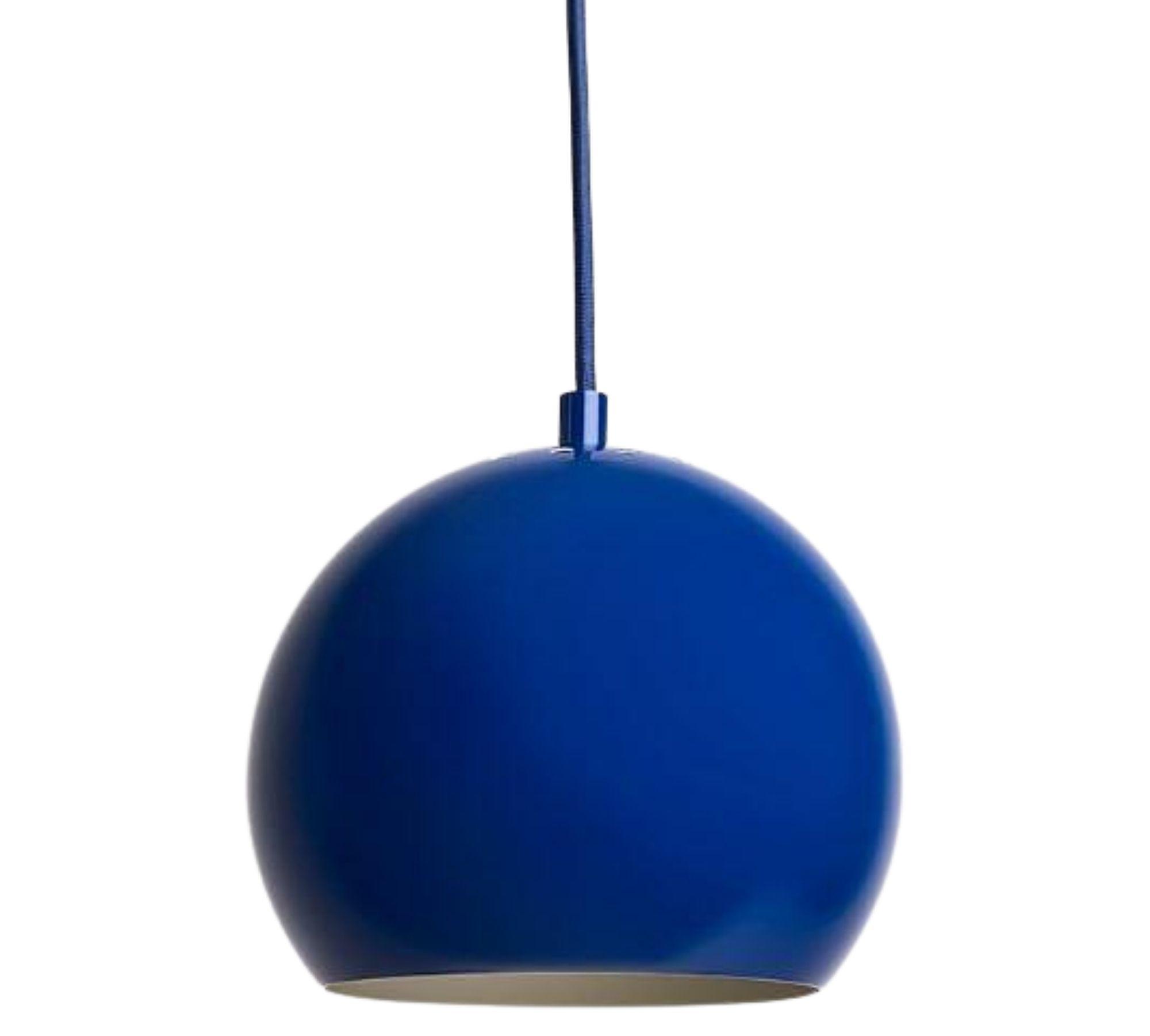Ball Pendelleuchte Blau Ø18cm 0