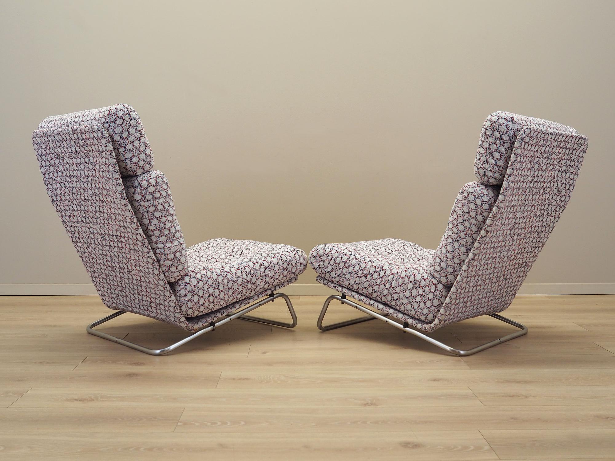 2x Vintage Lounge Chairs 1970s 5