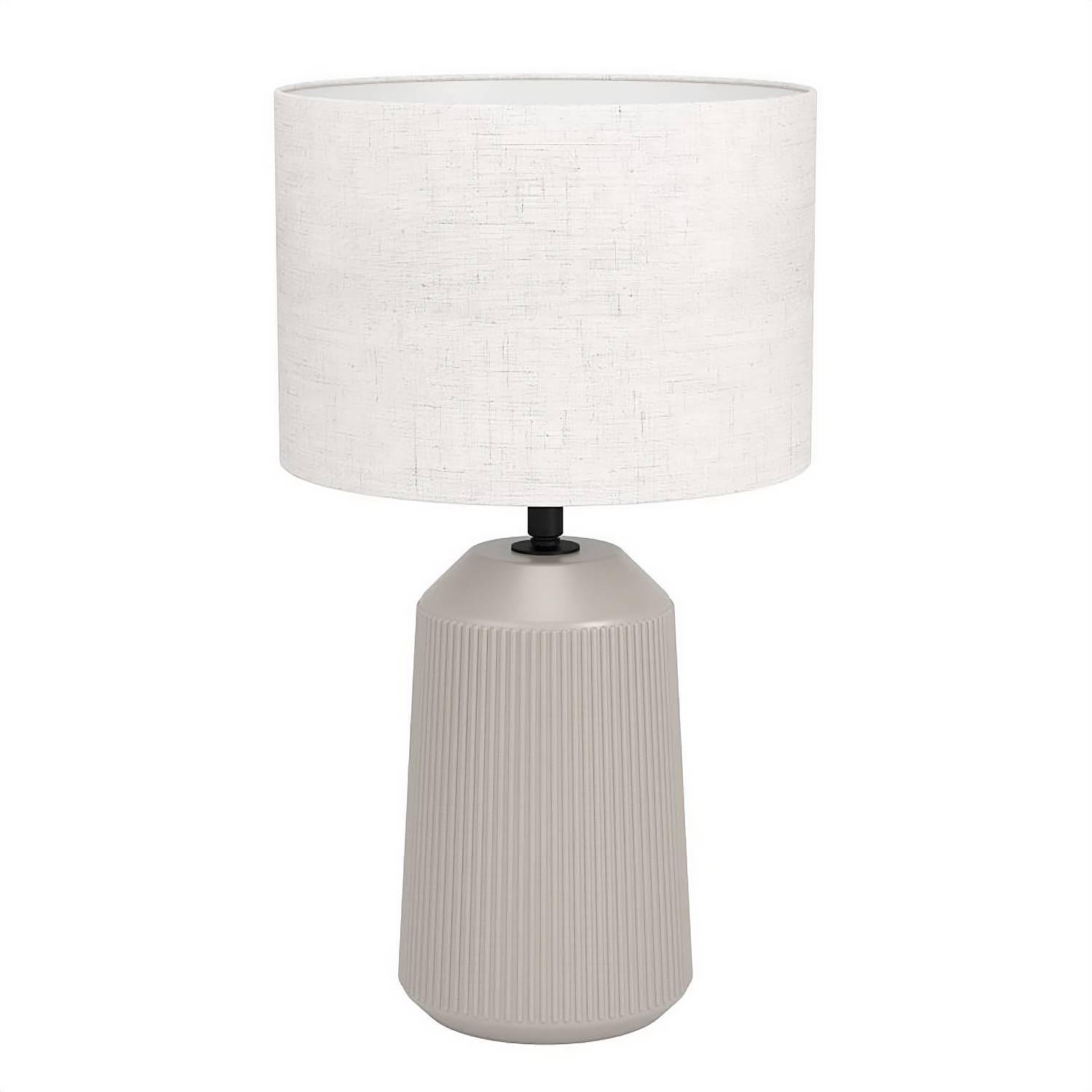 Table lamp Capalbio Ceramic Light Grey 1