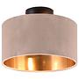 Julieta Ceiling Lamp Web Fabric Iron 2-flame 0