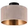 Julieta Ceiling Lamp Web Fabric Iron 2-flame 2