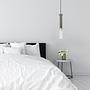 Pendant lamp Glasini Smoked glass Black 0