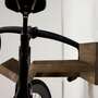 Fahrradhalterung Holz Weiß 2