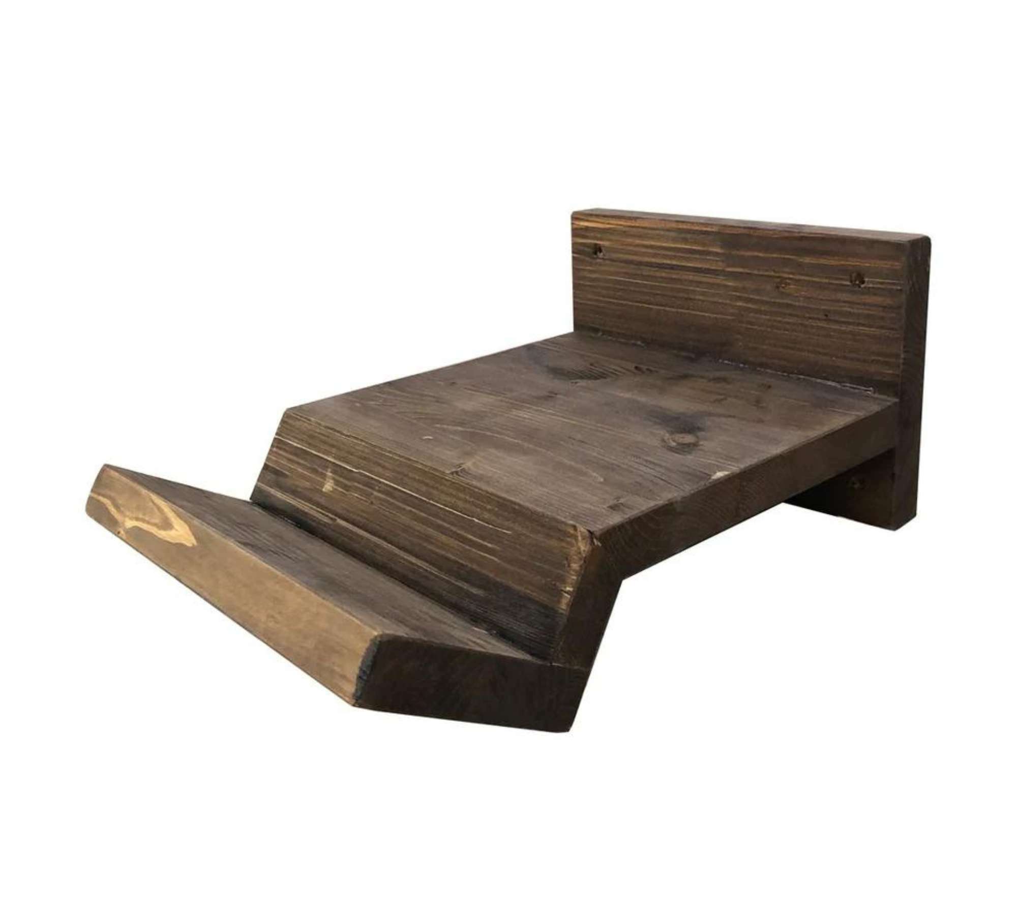Fahrradhalterung Holz Weiß 3