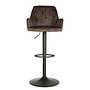 2x Bar stool Prace Brown 3