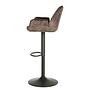 2x Bar stool Prace Brown 4